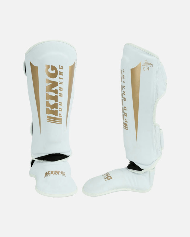 King Pro Boxing Benskydd Revo – Vit