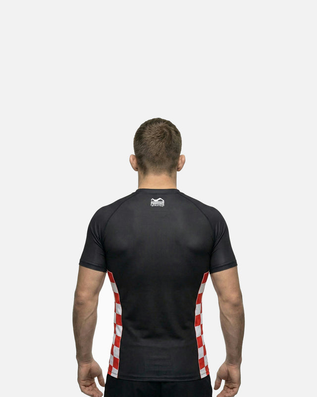 Rashguard Phantom Athletics Team Croatia – Černý