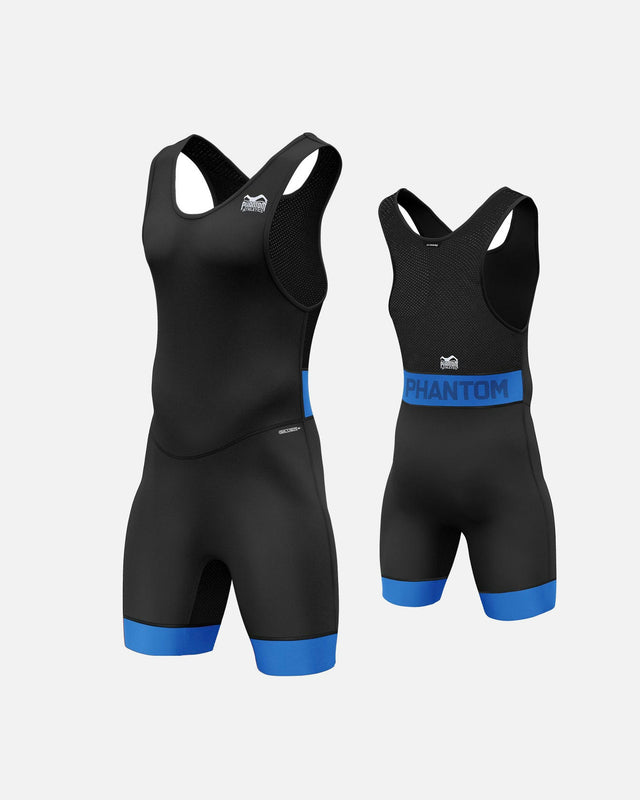 Phantom Athletics Worstelsinglet Storm Børn - Sort/Rød/Sort/Blå