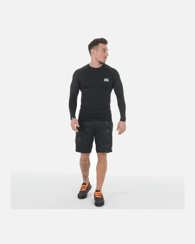 Phantom Athletics Rashguard Tactic Dlouhé rukávy – Černý