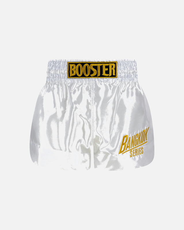 Booster Muay-Thai-Shorts Bangkok – Weiß
