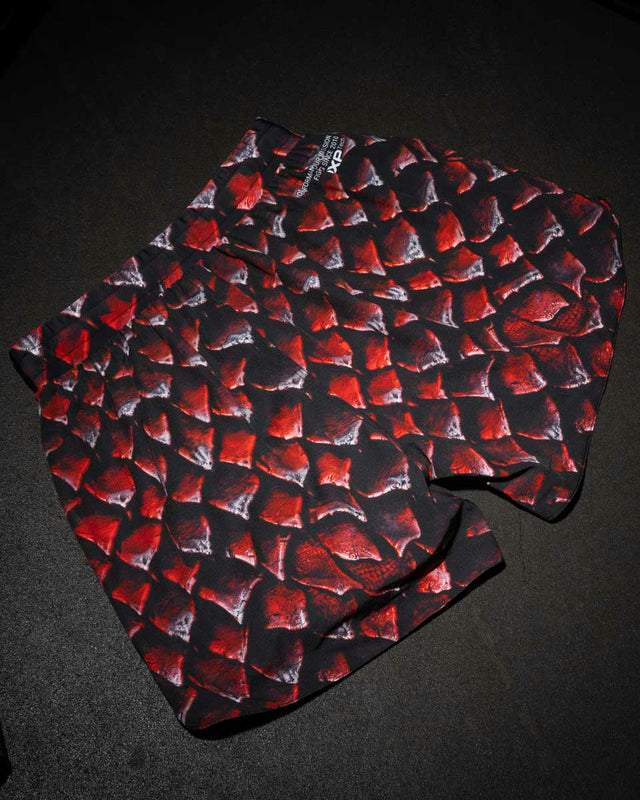 Shorts de MMA Phantom Athletics Fusion – Red Dragon