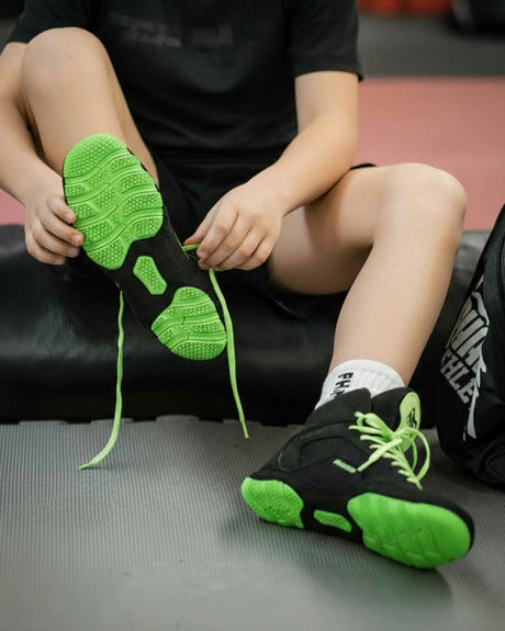 Phantom Athletics Tactic Kids Wrestling shoes - Neon Green