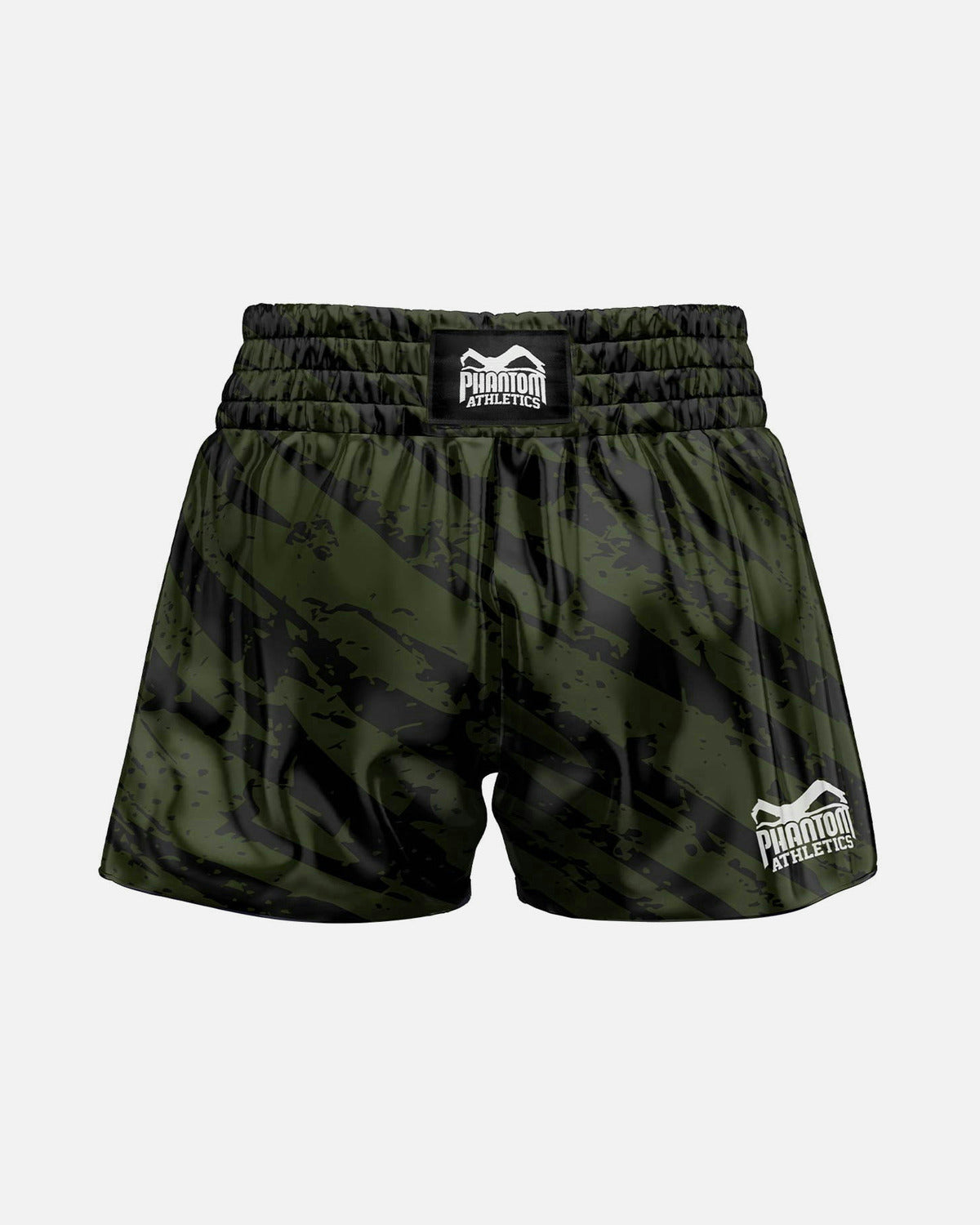 Phantom Athletics Muay Thai Shorts Tiger Camo - Legergroen