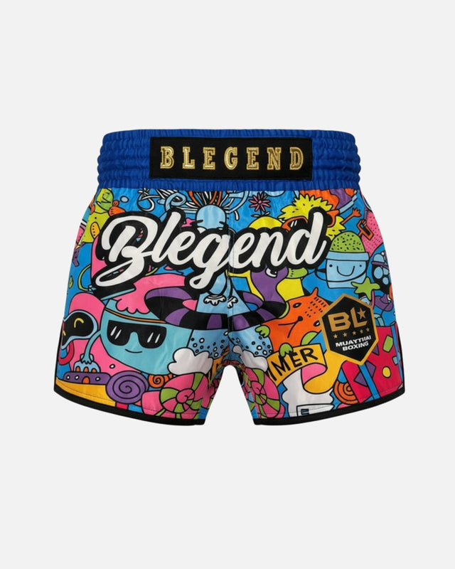 Pantalones de Muay Thai Blegend Legend 11 - Azul