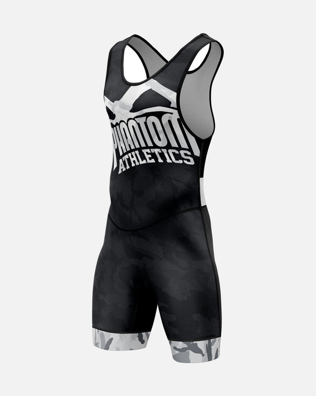 Phantom Athletics Worstelsinglet Warfare – Sort/Urban Camo