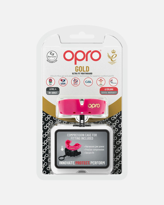 Paradenti OPRO Gold – Rosa