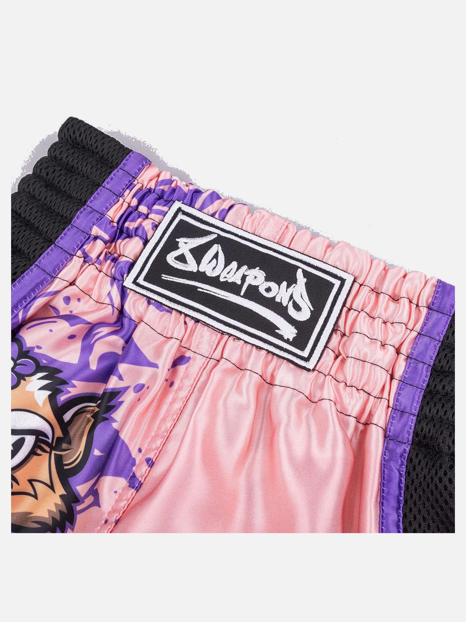 Pantaloni scurți Muay Thai 8 WEAPONS Jenny – Roz