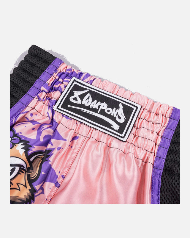 Pantaloni scurți Muay Thai 8 WEAPONS Jenny – Roz