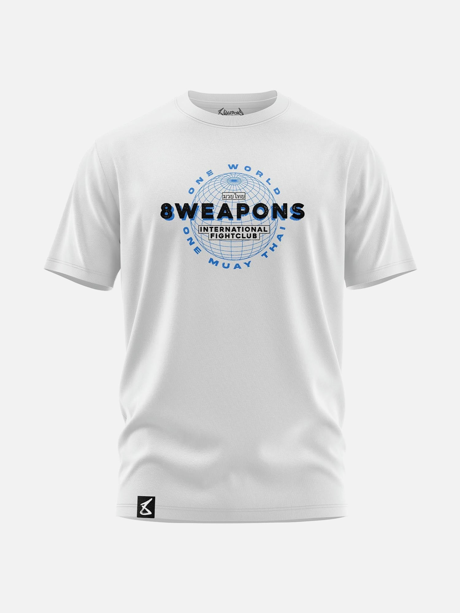 8 WEAPONS T-Shirt 1W1MT Oversize - Wit