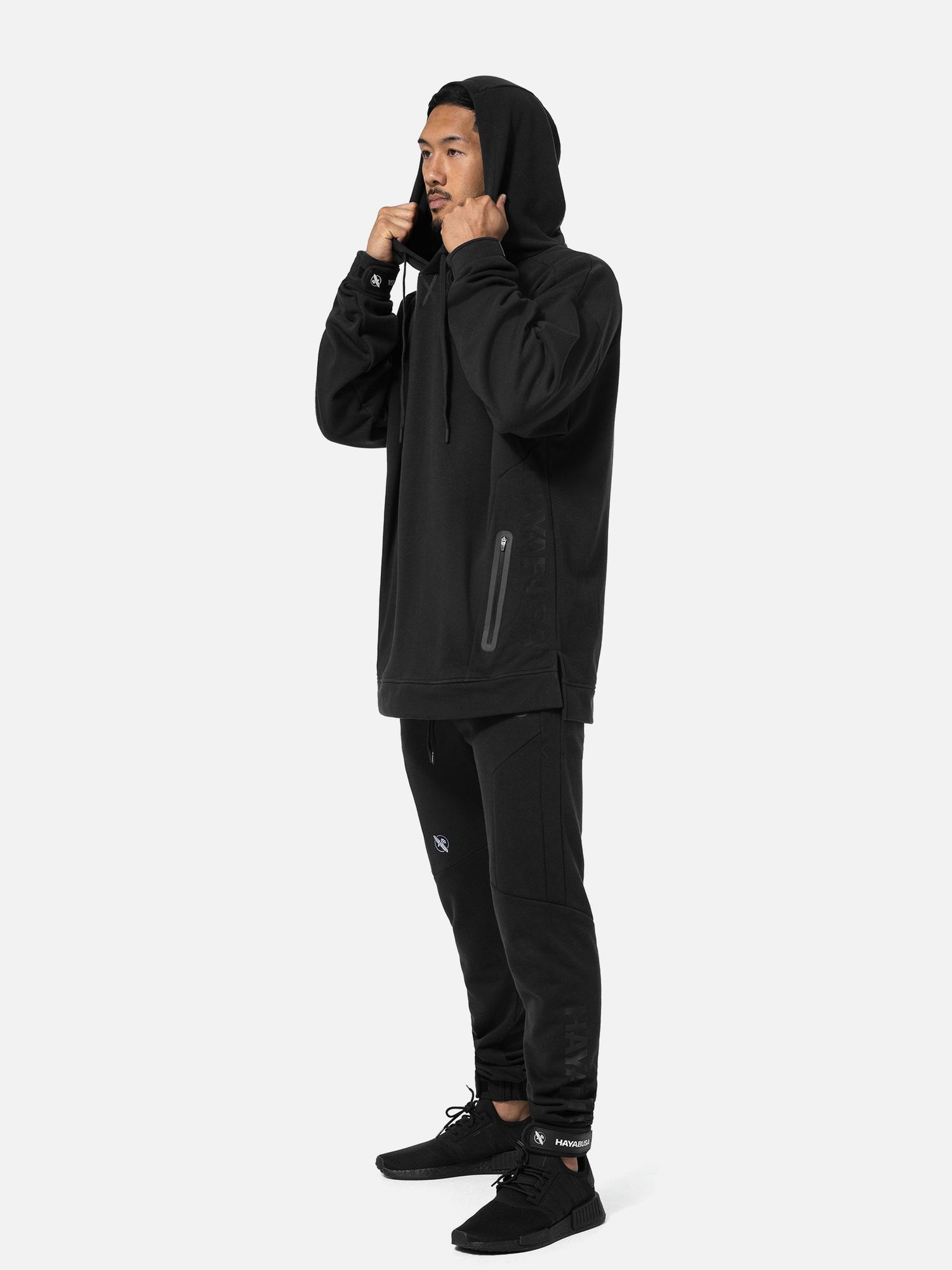 Hayabusa Hoodie Midweight Pullover - Sort