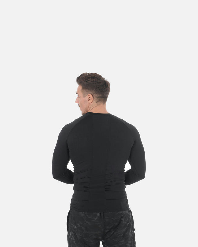 Phantom Athletics Rashguard Tactic Dlouhé rukávy – Černý
