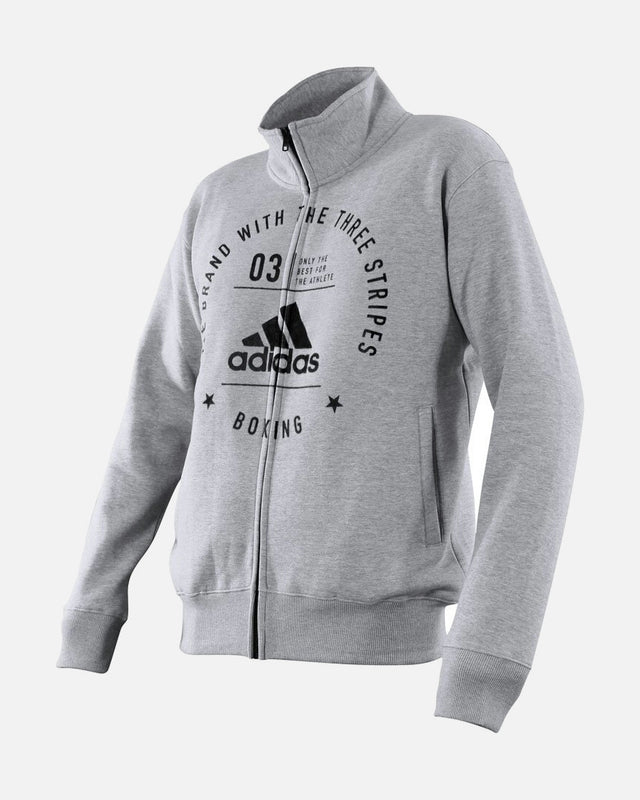 Adidas Trainingsjakke Community Boxing - Grå/Sort