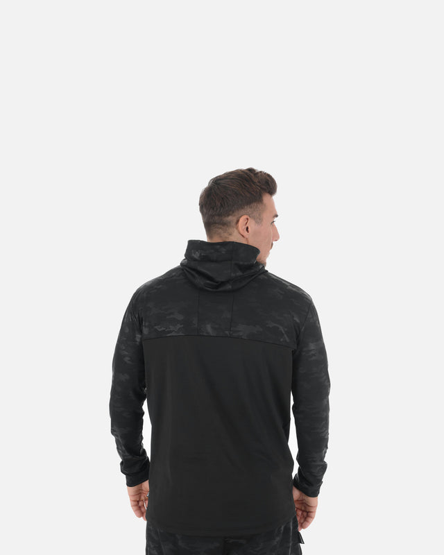 Phantom Athletics Hoodie Shadow – Černá/Camo
