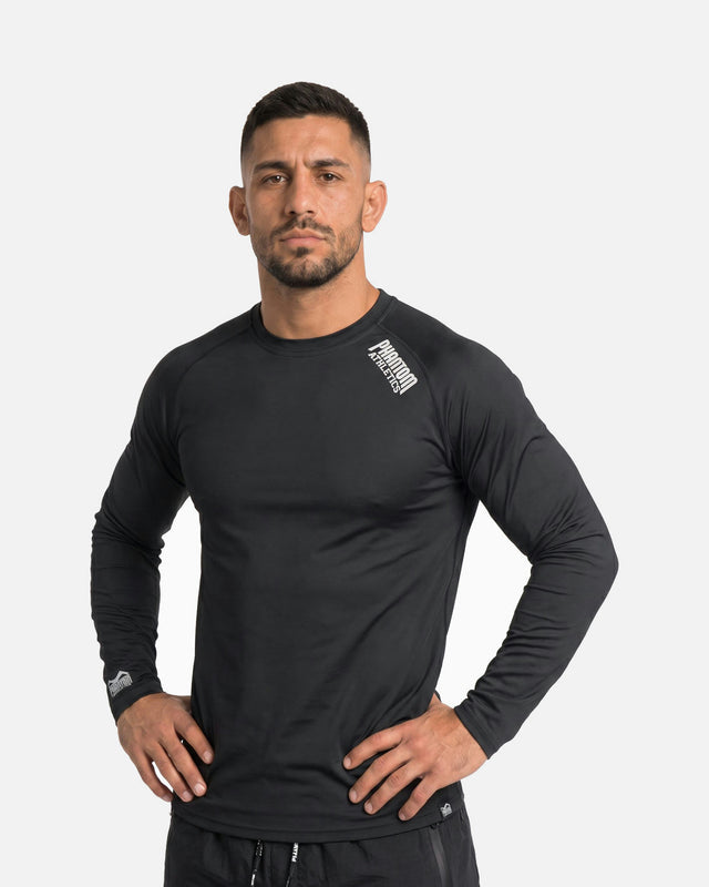 Phantom Athletics Tactic Long Sleeve Training T-Shirt - Black