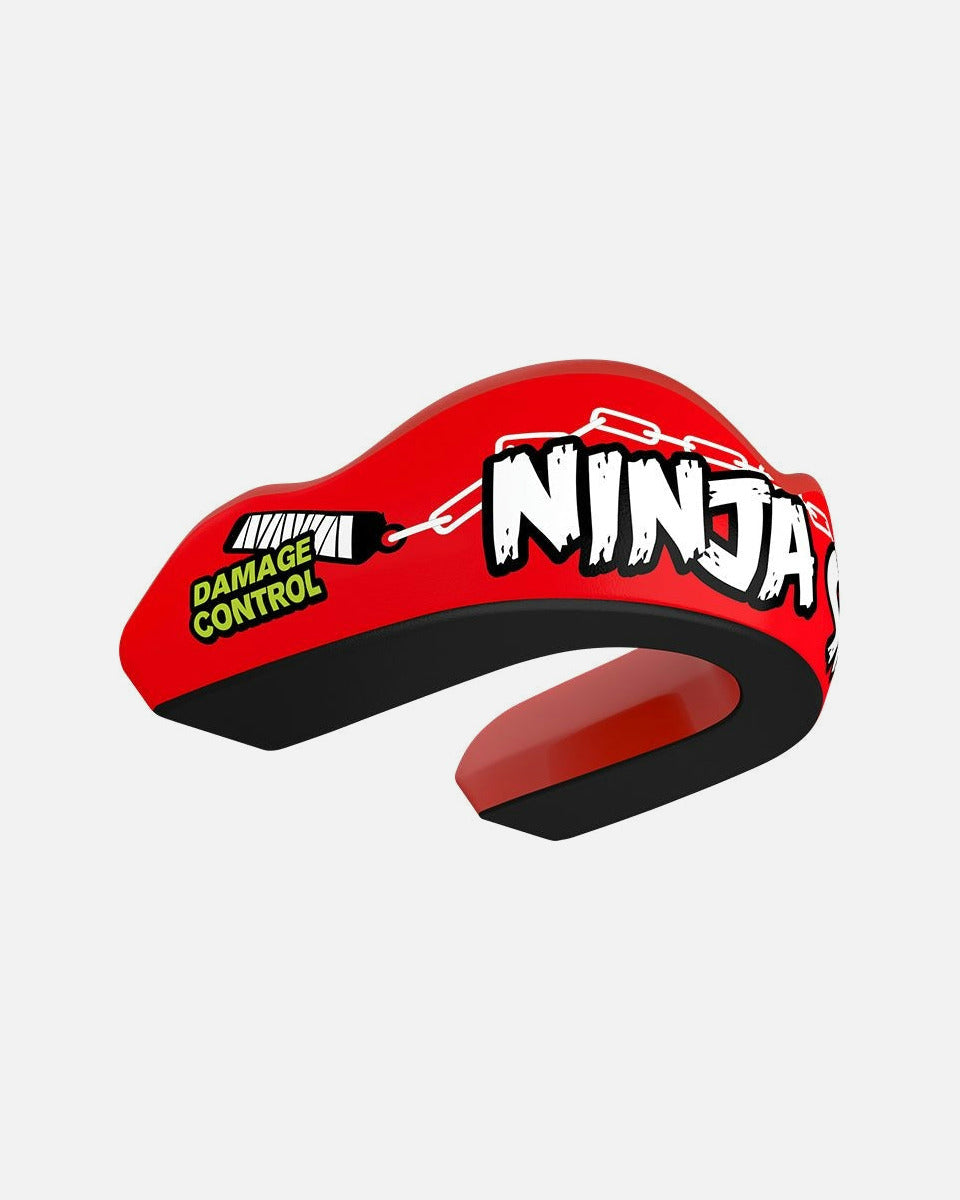 Protector bucal Damage Control Extreme Impact Series Ninja – Rojo
