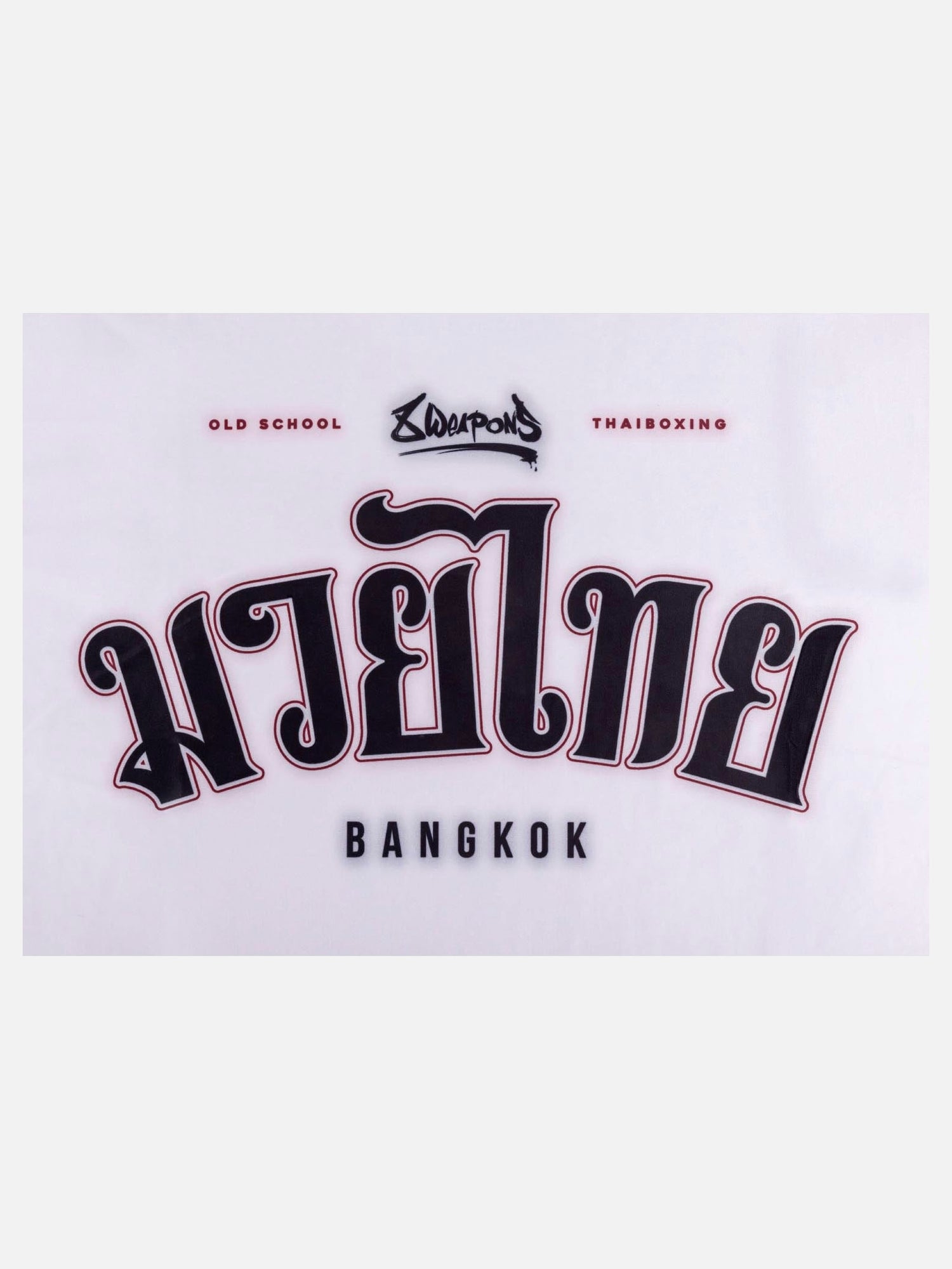 Canotta 8 WEAPONS Bangkok – Bianco/Nero