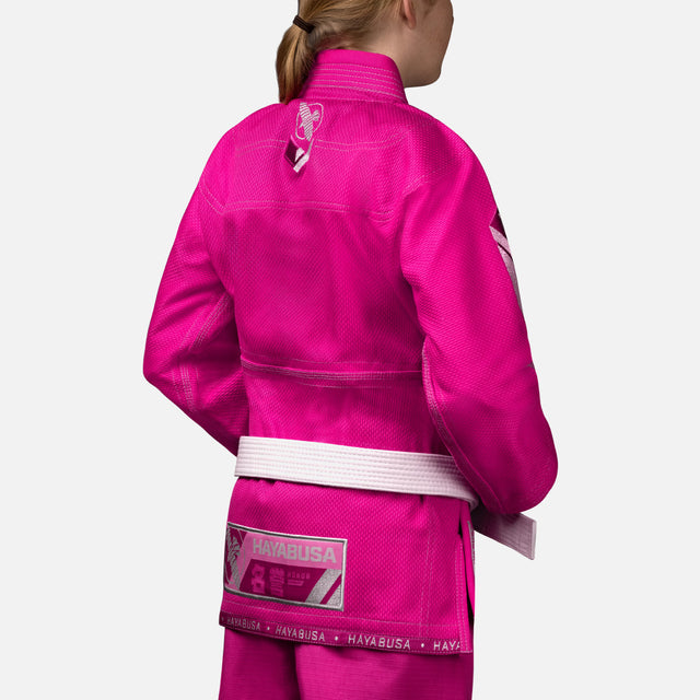 Hayabusa BJJ Kimono Ascend – Dětské – Růžové