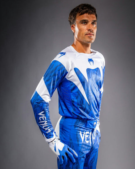 T-shirt Venum Longsleeve MX Elite – Blu
