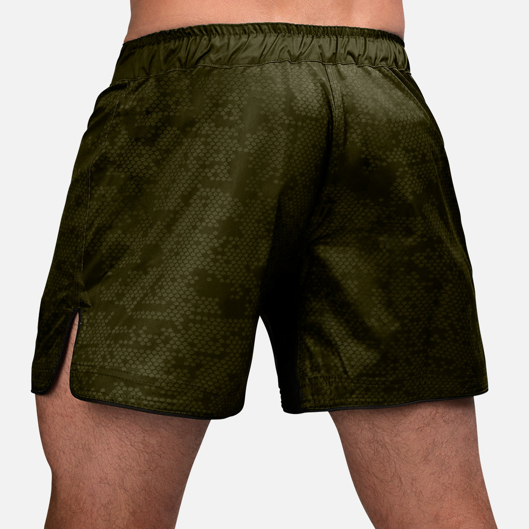 Hayabusa MMA-shorts Hex Mid-Thigh - Grøn
