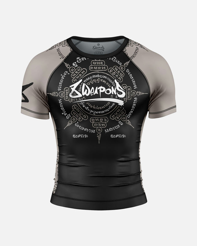 8 WEAPONS Rashguard 8 Ways Yant 2.0 - Sort/Sand