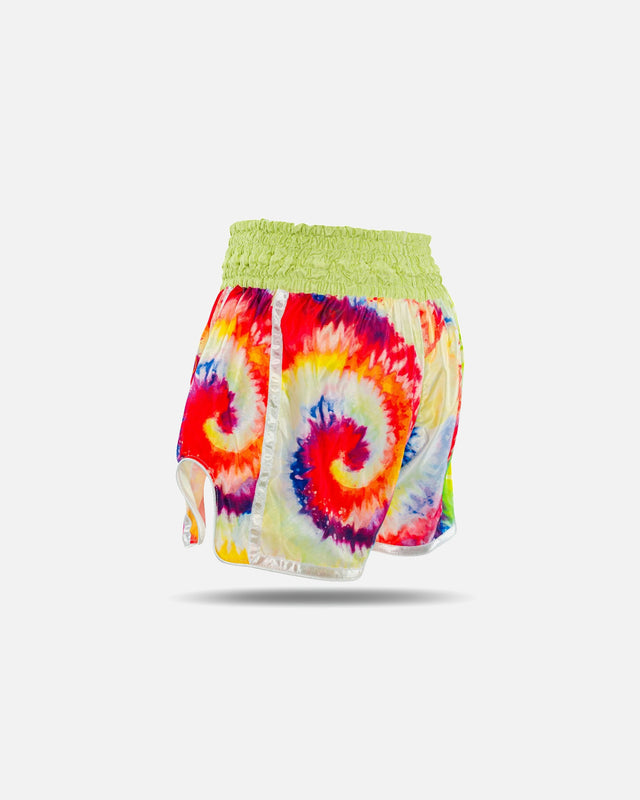 Booster Muay-Thai-Shorts TBT Swirl – Gelb
