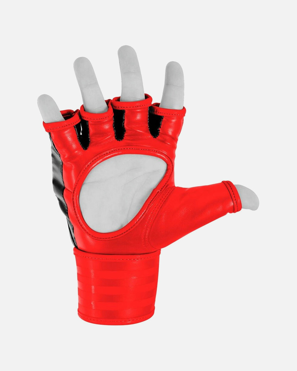 Adidas MMA grappling-handsker Traditional - Sort/Rød