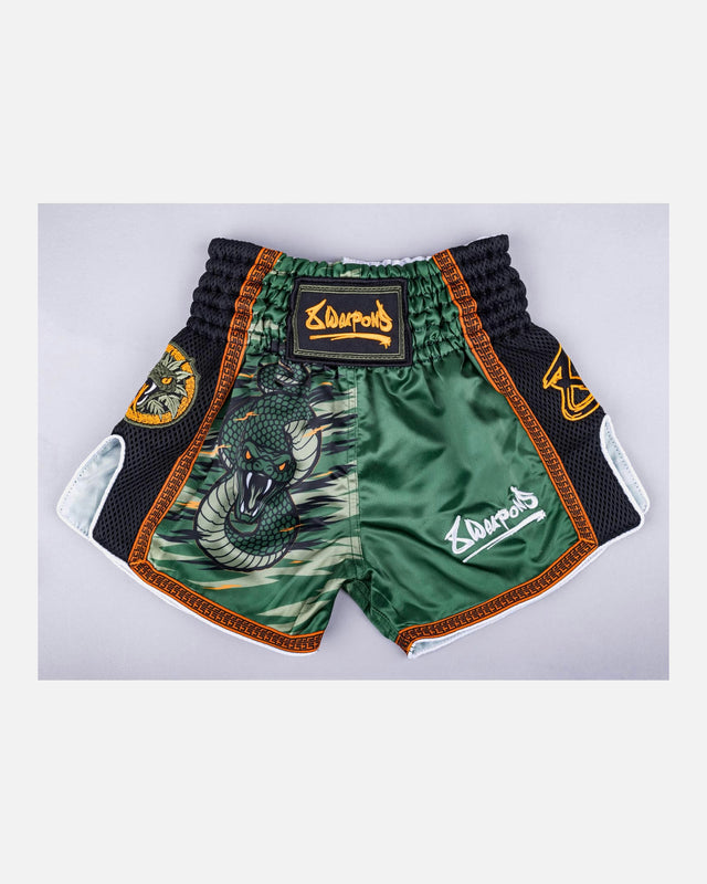 8 WEAPONS Muay-Thai-Shorts Beastial Viper – Khaki