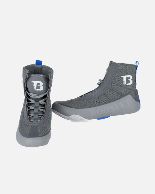 Botas de boxe Booster Rapid Strike Series – Cinzento