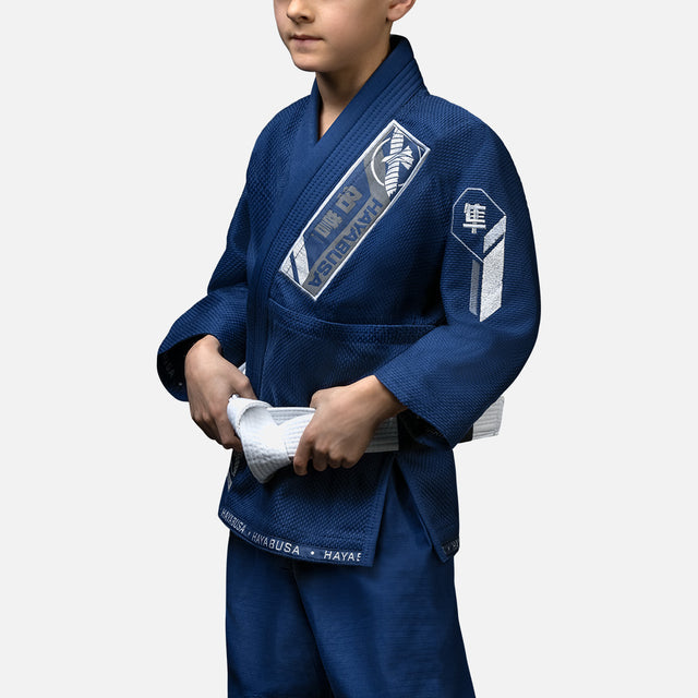 Hayabusa BJJ-gi Ascend Børn - Marineblå