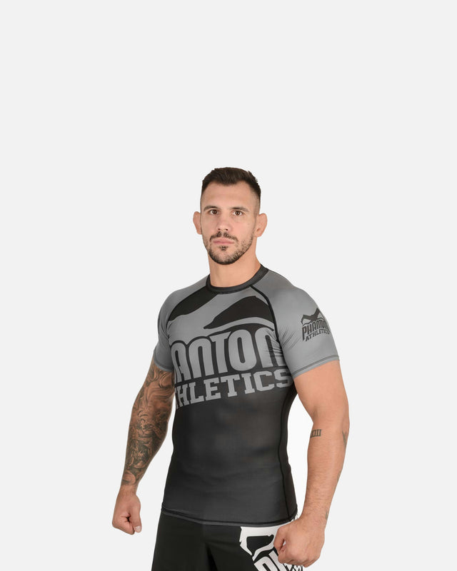 Rashguard Phantom Athletics Supporter – Černá/Šedá