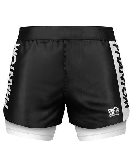 Kompresní kraťasy Phantom Athletics Fusion-R 2in1 Ranked – Modré