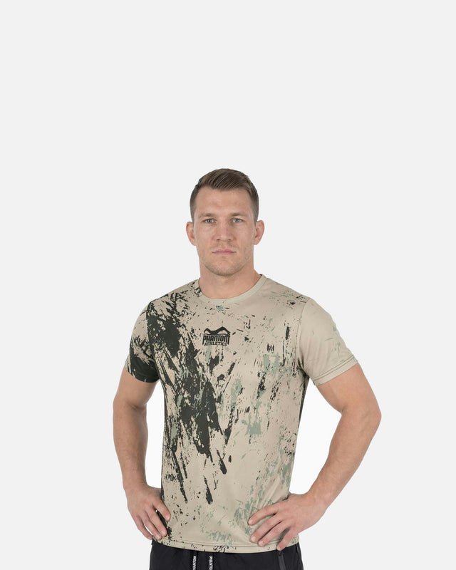Phantom Athletics Trainingsshirt EVO Ghost - Moddergrön Camo