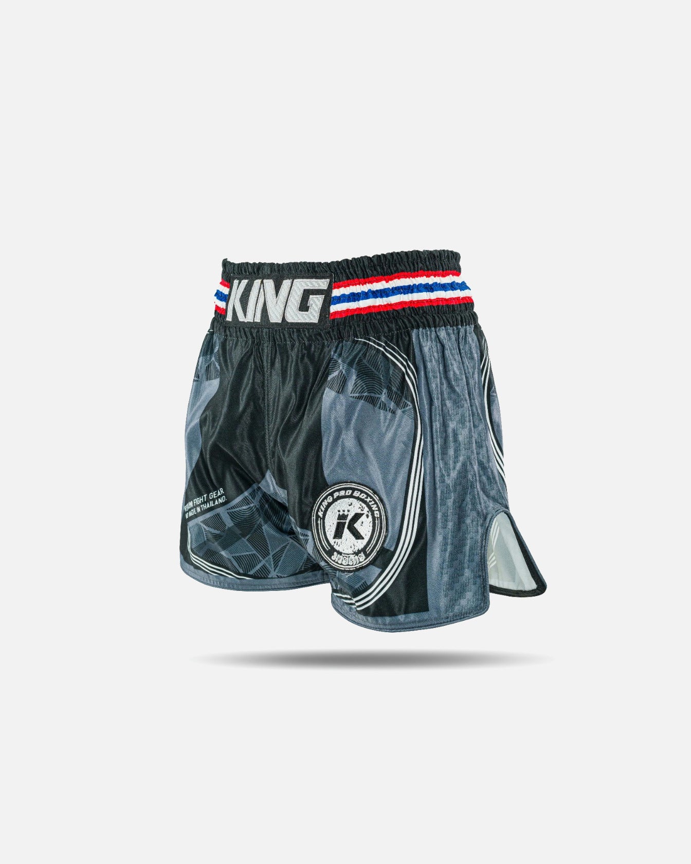 King Pro Boxing Muay Thai shorts Flag – Sort