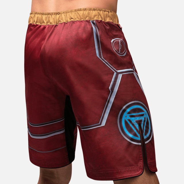 Spodenki MMA Marvel Iron Man – Czerwone