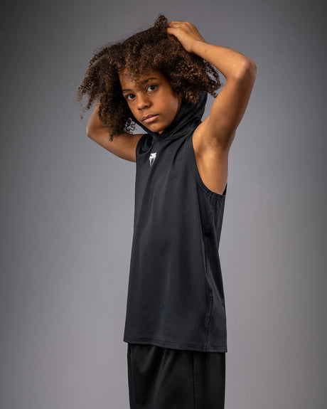Camisola de alças Venum Elite Criança – Preto
