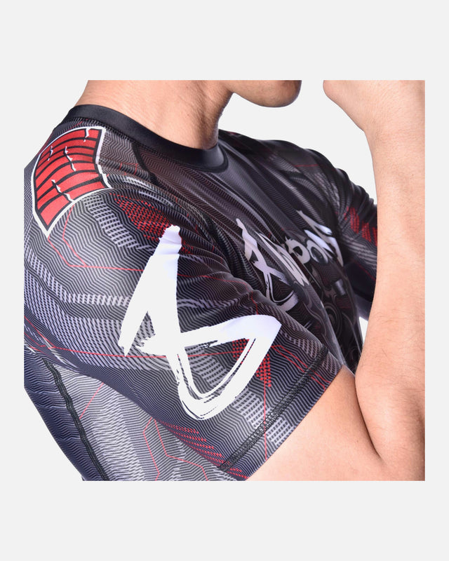 Rashguard 8 WEAPONS Samurai 2.0 – Noir/Rouge