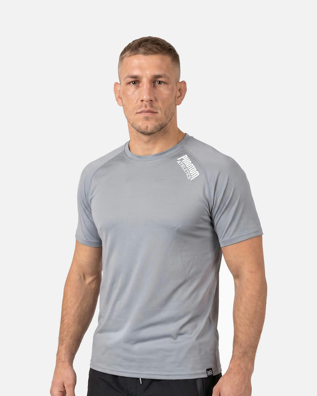Phantom Athletics Tactic Trainings-T-Shirt Kurzarm – Grau