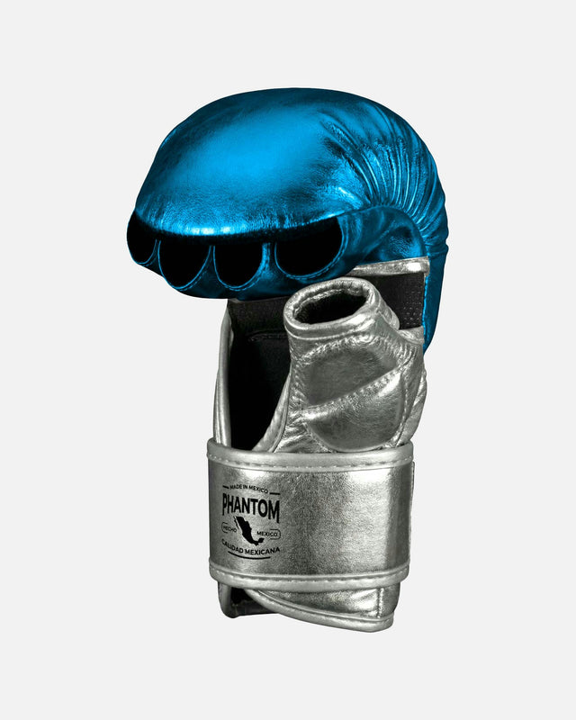 Phantom Athletics MMA-Handschuhe Mexico – Hellblau/Silber