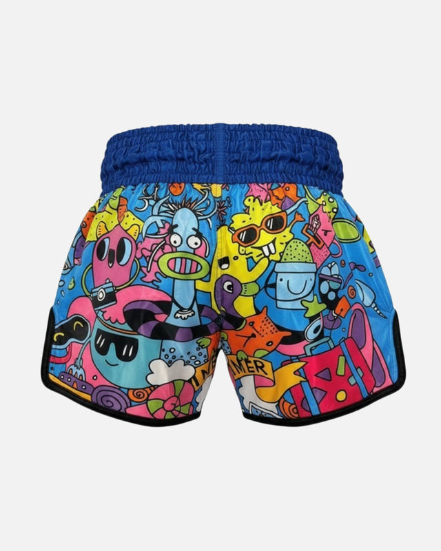 Pantalones de Muay Thai Blegend Legend 11 - Azul