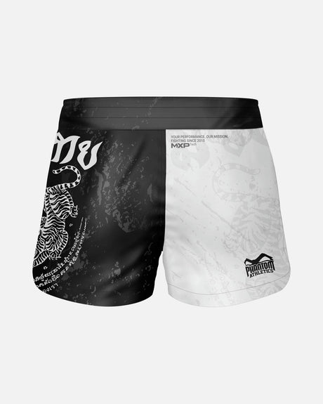 Calções de Muay Thai Phantom Athletics Fusion – Preto/Branco