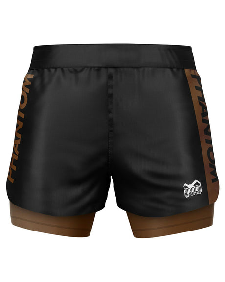 Kompresní kraťasy Phantom Athletics Fusion-R 2in1 Ranked – Modré