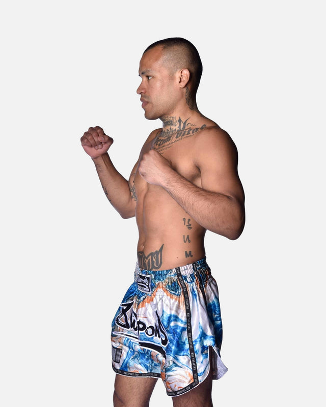 Pantaloncini Muay Thai 8 WEAPONS Vivo Vertigo – Multicolore
