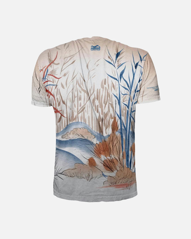 Phantom Athletics Trainingsshirt EVO Japan - Beige/Blå/Röd