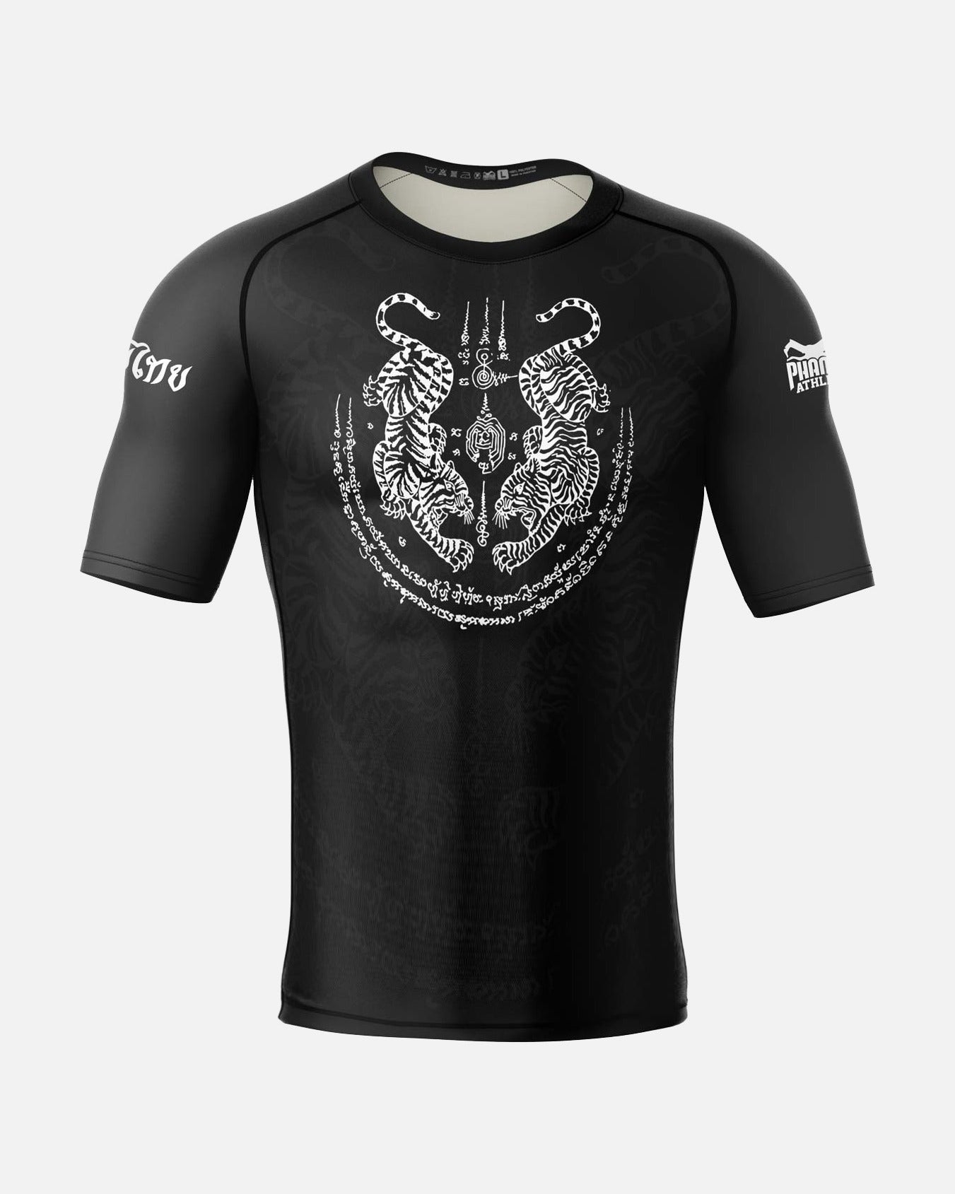 Rashguard Phantom Athletics Sak Yant – Černá/Šedá