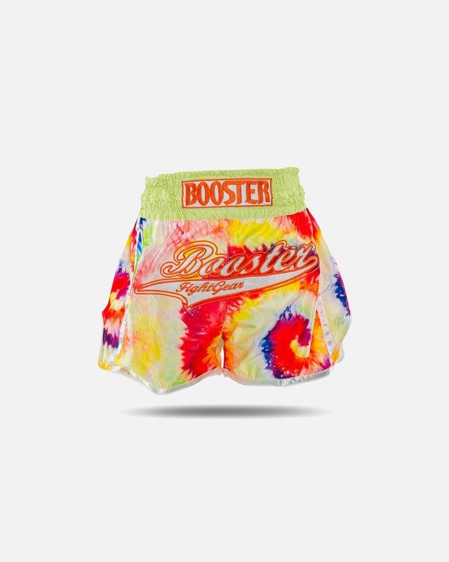 Booster Muay-Thai-Shorts TBT Swirl – Gelb