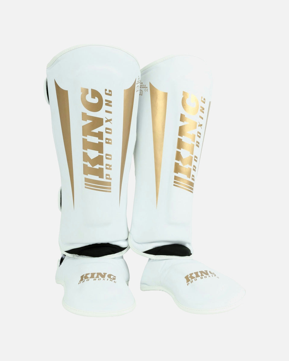 King Pro Boxing Benskydd Revo – Vit