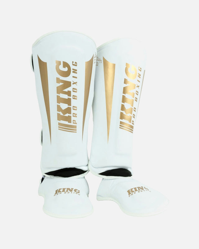 King Pro Boxing Benskydd Revo – Vit