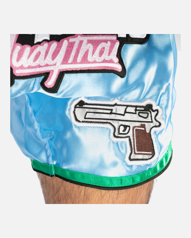 Pantaloni scurți Muay Thai 8 WEAPONS Miami Thai – Miami