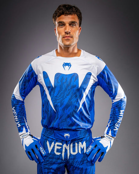T-shirt Venum Longsleeve MX Elite – Blu